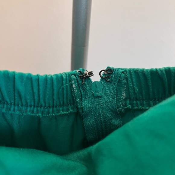 Vintage Circle forest green dress 1950s style - Picture 3 of 6